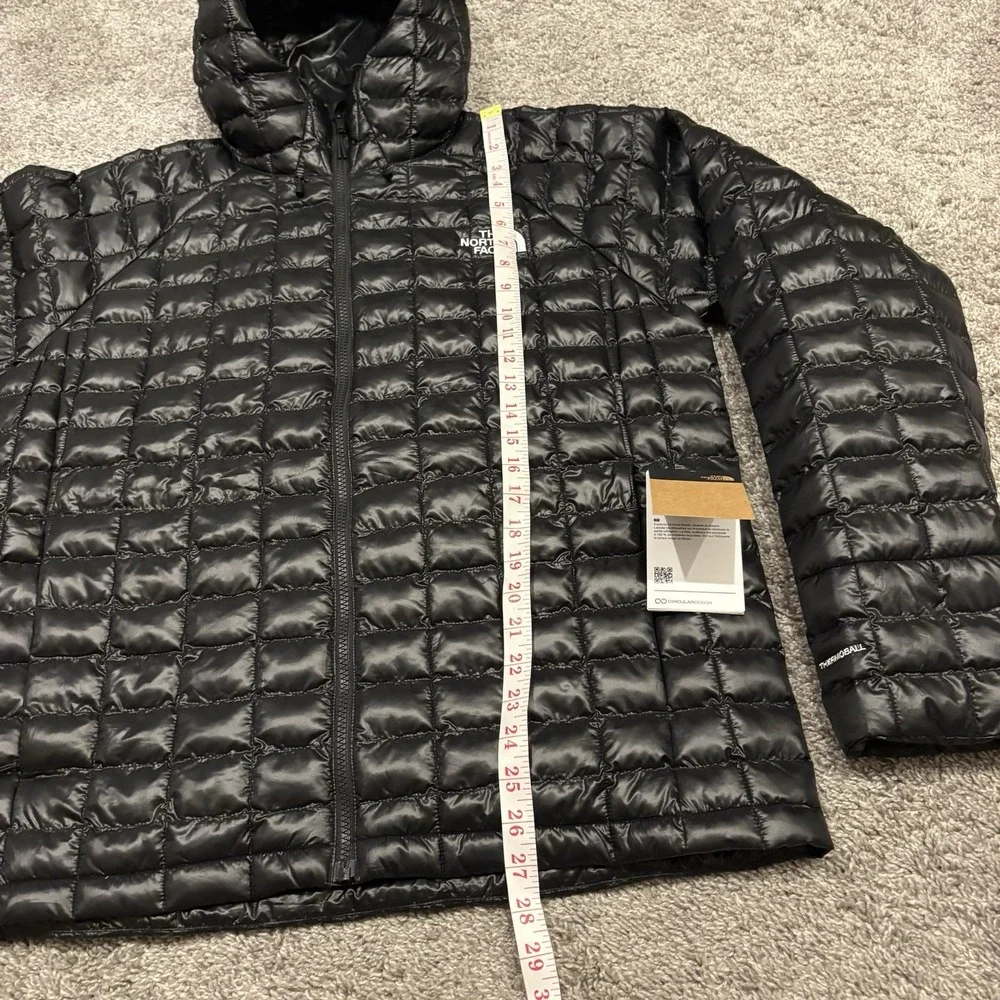 NEW The North Face Thermoball Hooded Jacket Black Men's Large L NFOA8D1N $250